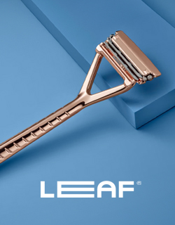Leaf Shave - Klasiskie skuvekli, Dabai draudzīgs